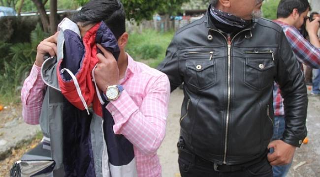 Polis onları böyle bastı