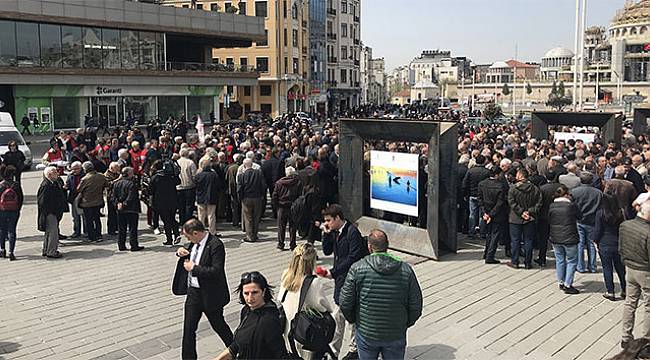Taksim'e çıkan yollar kapatıldı!