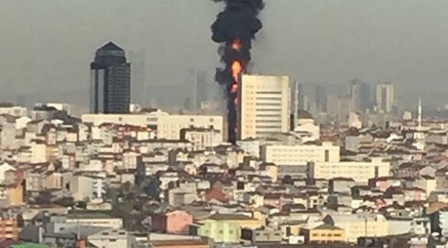 Taksim İlk Yardım Hastanesi'nde yangın çıktı