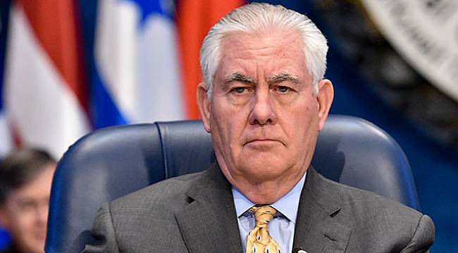 Tillerson, dışişlerinin internet sitesinden çıkarıldı