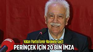 Vatan Partisi, Perinçek için İzmir'den 20 bin imza toplayacak