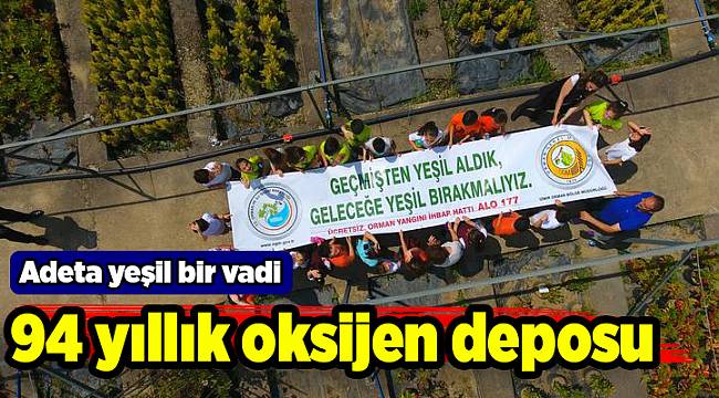 94 yıllık oksijen deposu