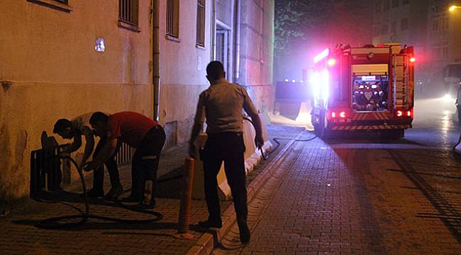 Adana Adliyesi&#039;nde yangın