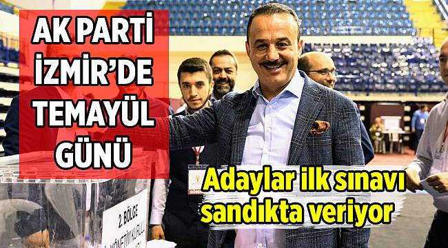 AK Parti İzmir'de temayül günü