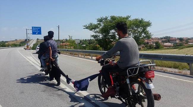 Akıllara durgunluk veren olay! Yakıt bitince...