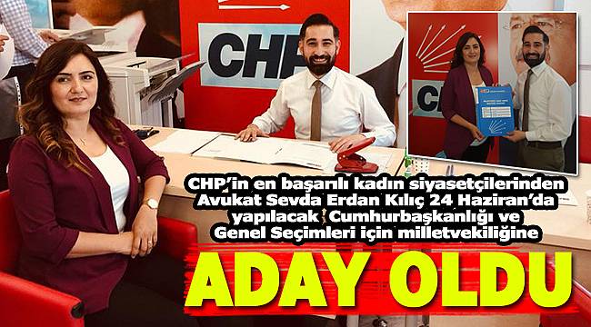 Avukat Sevda Erdan Kılıç Başvurusunu Yaptı