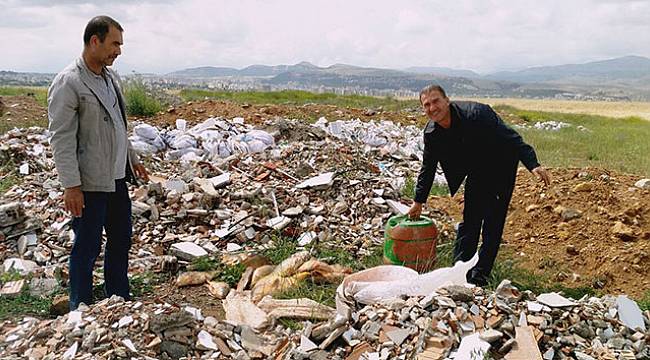 Balıklar ateşe verildi