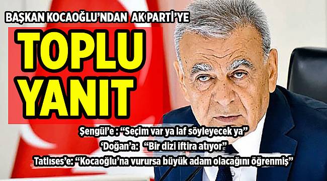 Başkan Kocaoğlu'dan sandığa gidin çağrısı