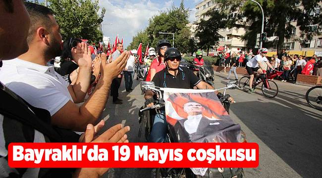 Bayraklı'da 19 Mayıs coşkusu