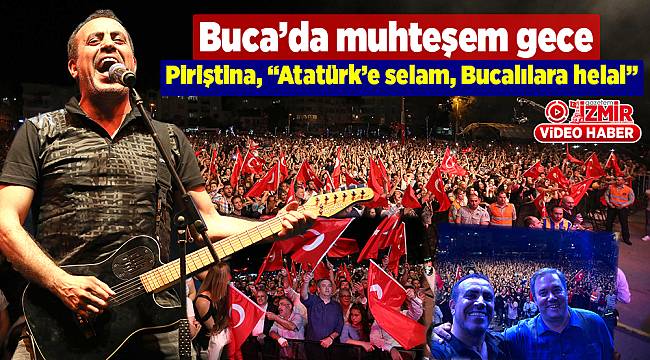 Buca'dan Haluk Levent rüzgarı geçti