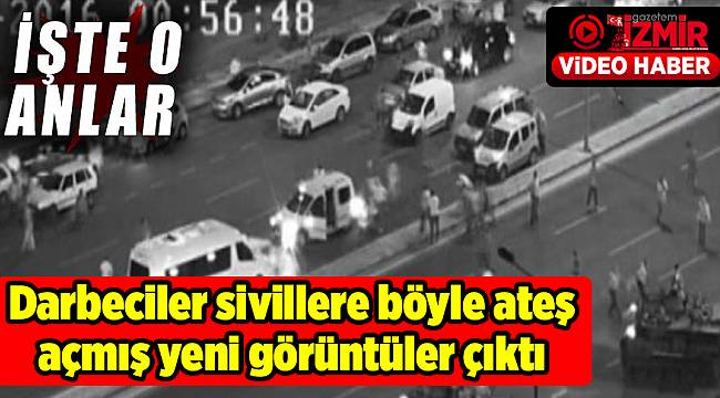 Darbeciler sivillere böyle ateş açmış yeni görüntüler çıktı