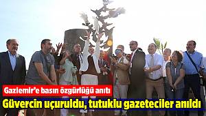 Gaziemir’e basın özgürlüğü anıtı
