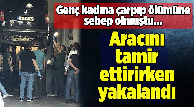 Genç kadına çarparak öldüren şahıs yakalandı