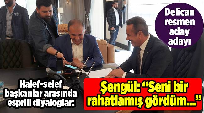Halef-selef başkanlar arasında esprili diyaloglar