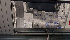 Havalandırmada 7 bin 500 paket kaçak sigara ele geçirildi
