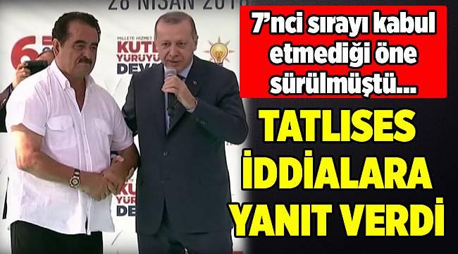 İbrahim Tatlıses: Partimin her kararına saygılıyım