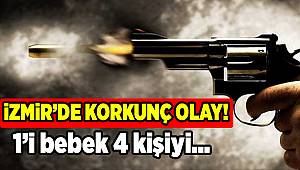 İzmir'de aile kavgası dehşeti