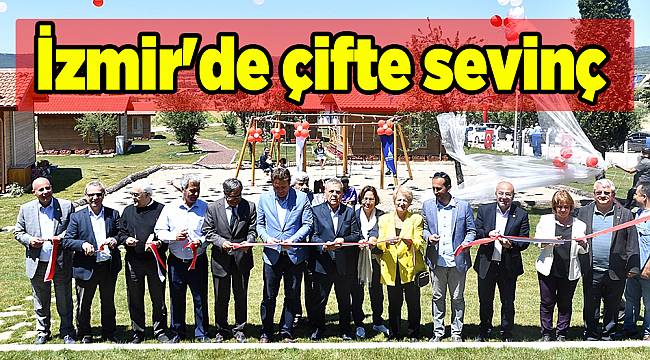 İzmir&#039;de çifte sevinç
