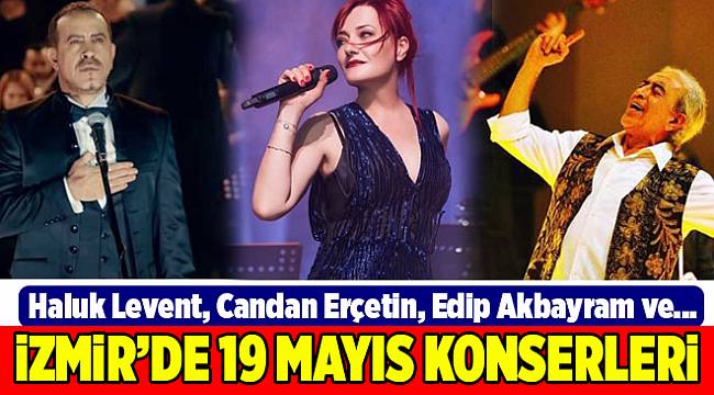 İzmir'de hangi ilçede hangi sanatçı sahne alıyor?