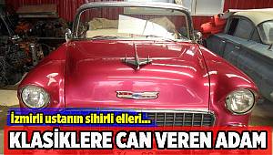 İzmir'de klasik araçlara can veren usta