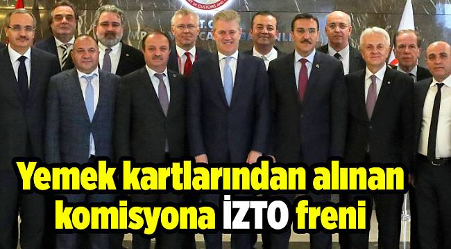 İZTO'dan komisyon çalışması...