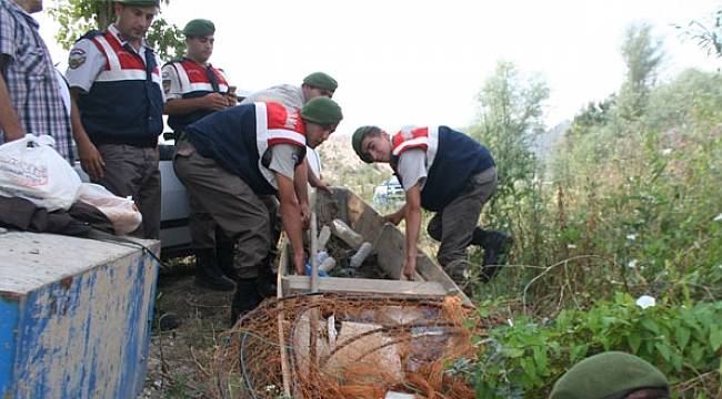 Jandarma kaçak avlananlara göz açtırmıyor