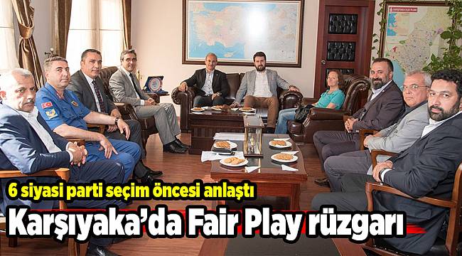Karşıyaka'da 6 siyasi parti seçim öncesi anlaştı