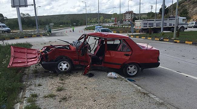 Kastamonu’da iki otomobil çarpıştı: 1 ölü, 3 yaralı