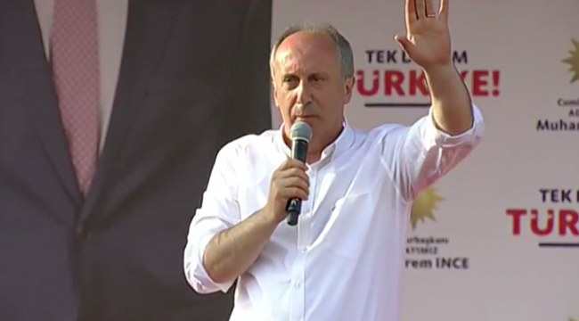 Muharrem İnce Konya’da halka hitap etti