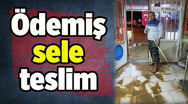 Ödemiş sele teslim