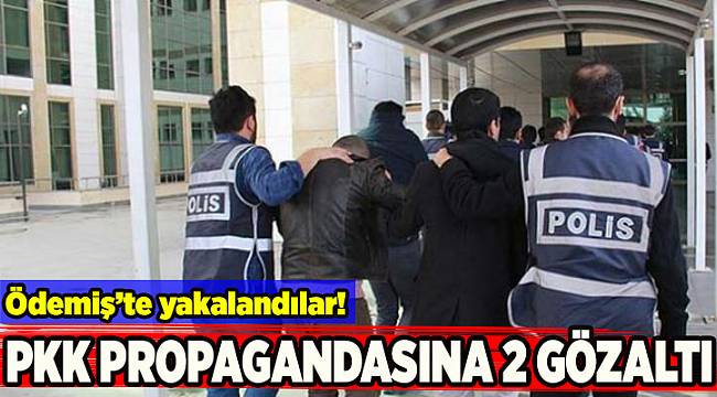 PKK propagandasına 2 gözaltı