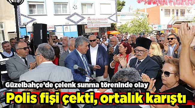 Polis fişi çekti, ortalık karıştı