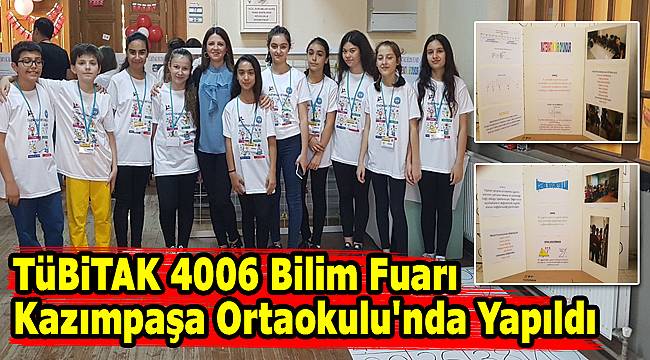 TÜBİTAK 4006 KAZIMPAŞA'DA YAPILDI