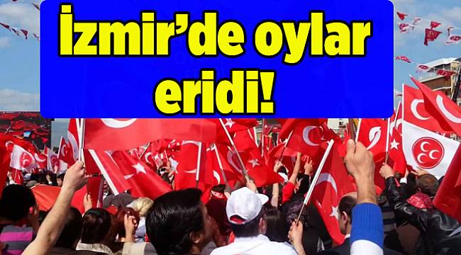 30 ilçenin 29'unda, o partinin gerisinde kaldı!