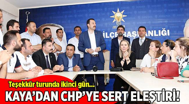 AK Partili vekillerin teşekkür turunda ikinci gün mesaisi