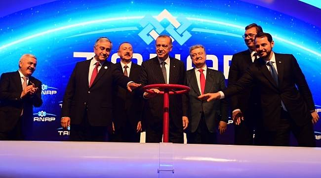 Asrın projesi TANAP hayata geçti