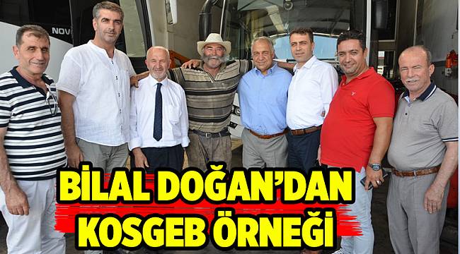 Bilal Doğan'dan KOSGEB örneği