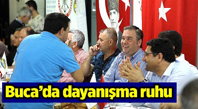 Buca’da dayanışma ruhu
