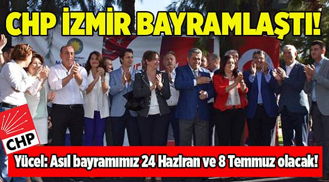 CHP İzmir'de bayramlaşma töreni yapıldı