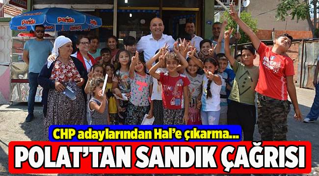 CHP'li vekil adayları sabah 05:00'te Hal'e çıkarma yaptı