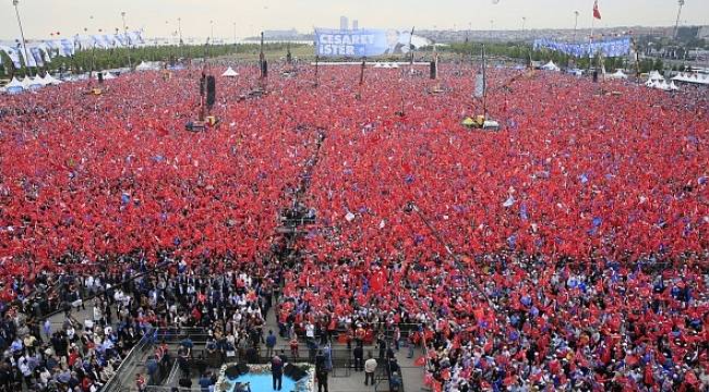 Dev Mitinge katılan kişi sayısı açıklandı... Rakam inanılmaz