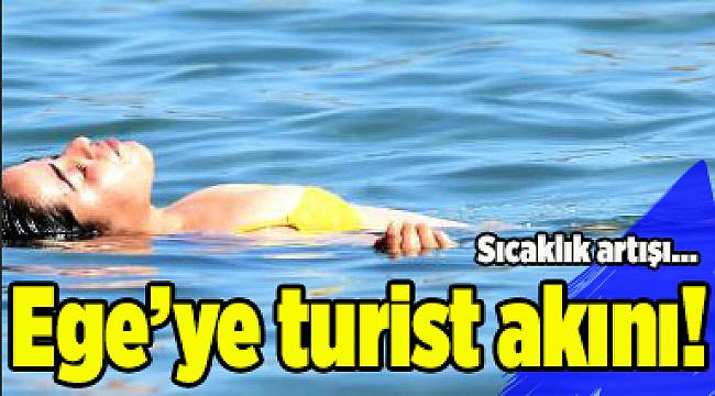 Ege sahillerinden yaz manzaraları