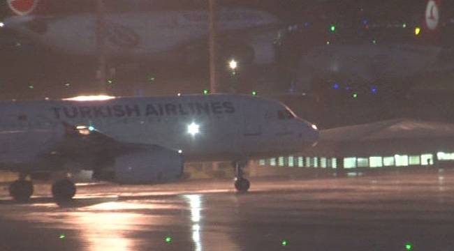 Hava trafiğine yağmur engeli