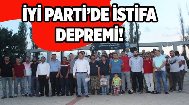 İYİ Parti Salihli'de istifa depremi: 250 kişi birden!