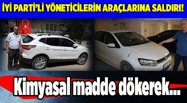 İYİ Partililerin araçlarına saldırı iddiası