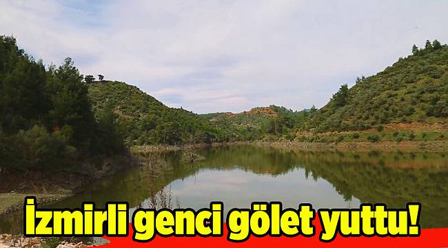 İzmir'de bir kişi gölette kayboldu