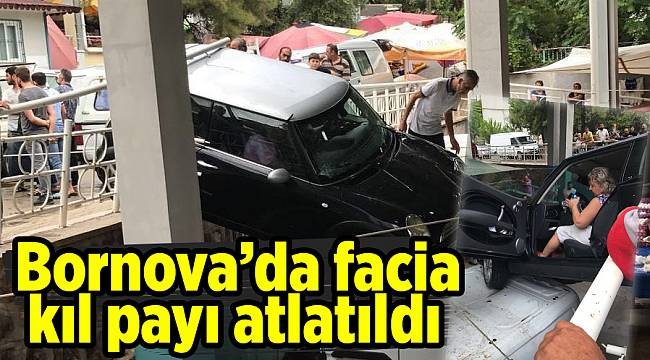 İzmir'de facia, kıl payı atlatıldı
