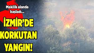 İzmir'de korkutan yangın! (06.06.2018)