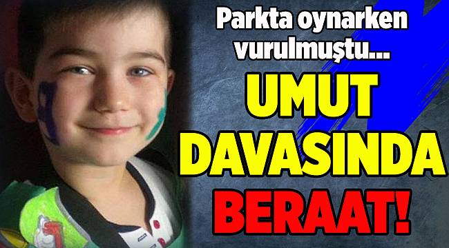 İzmir&#039;de parkta oynarken ölen Umut Ceylan davasında beraat