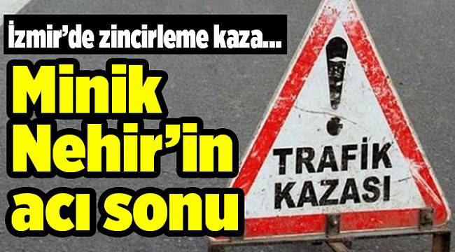 İzmir'de trafik kazası: 1 ölü, 4 yaralı